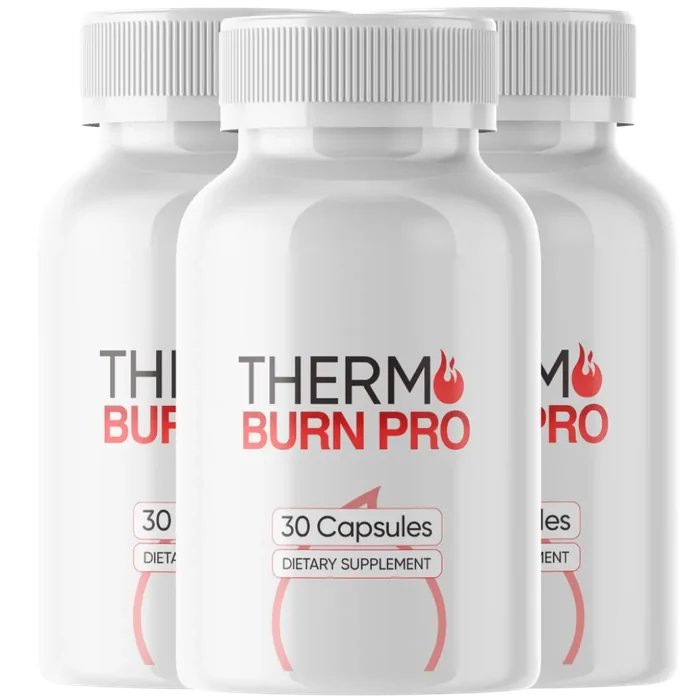 Thermo Burn Pro capsules, three bottle package